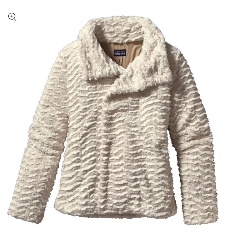 Patagonia Cream Pelage Fleece Jacket